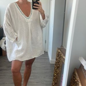 Antica Santoria linen tunic